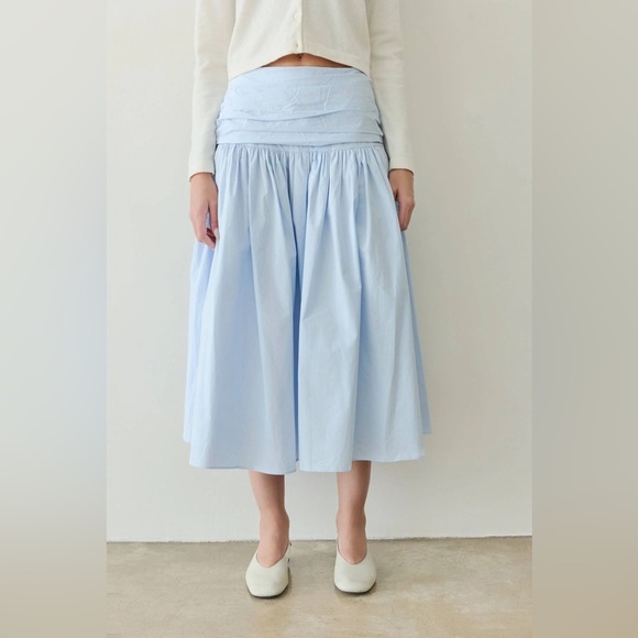 All:Row The Mariana Skirt in Blue - Picture 4 of 4